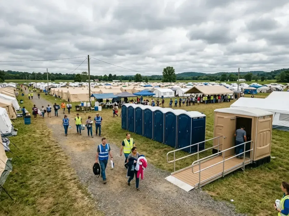 disaster-relief-camp-restrooms-010 — frequently asked questions, Dumpster & Portable Bathrooms Rental in Rushville, IN